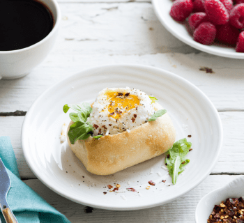 Egg in a Roll Breakfast Sandwich