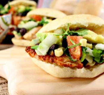 Grilled Chicken Sliders with Spicy Avocado Relish