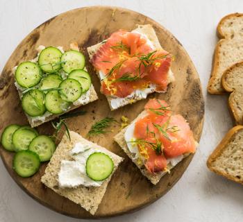 La Brea bakery Tea Sandwiches Two Ways