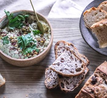 Smokey aubergine spread