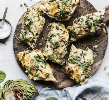 Spinach Artichoke Dip Cheese Bread