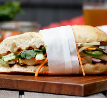 Grilled Tofu Banh Mi