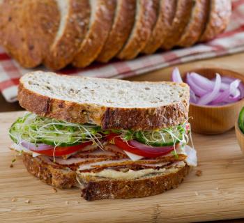 Roasted Turkey Salad Sandwich