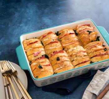 Savory Holiday Rolls Casserole Recipe Holiday Leftover Hasselback Rolls