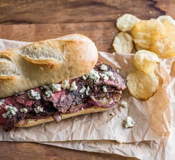 Steak and Gorgonzola Melt