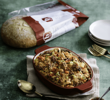 Chorizo and Calabrian Chili Thanksgiving Stuffing